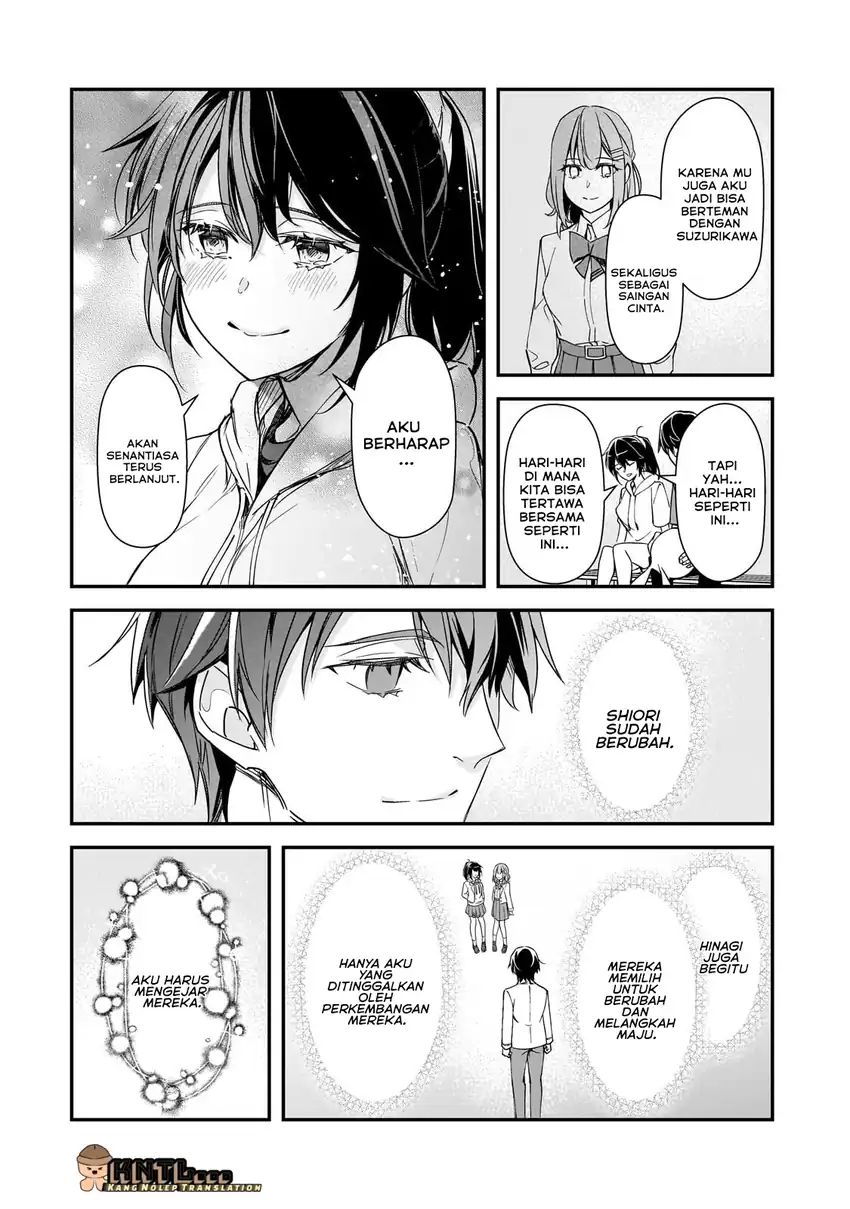 Ore ni Trauma wo Ataeta Joshi-tachi ga Chirachira Mitekuru kedo, Zannen desu ga Teokure desu chapter 32 halaman 19