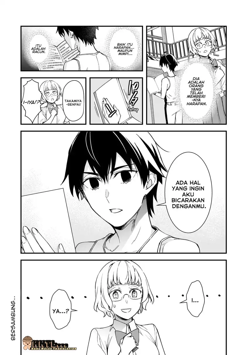 Ore ni Trauma wo Ataeta Joshi-tachi ga Chirachira Mitekuru kedo, Zannen desu ga Teokure desu chapter 32 halaman 31