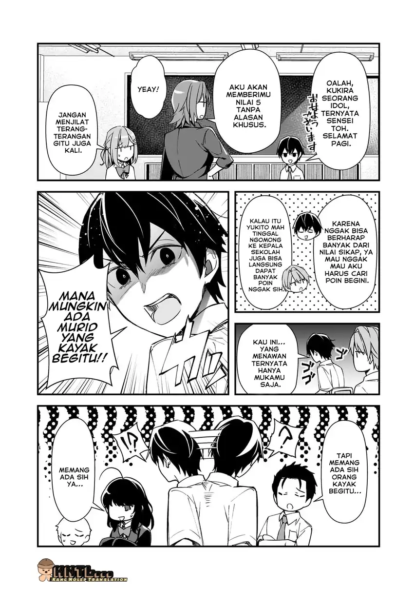 Ore ni Trauma wo Ataeta Joshi-tachi ga Chirachira Mitekuru kedo, Zannen desu ga Teokure desu chapter 32 halaman 6