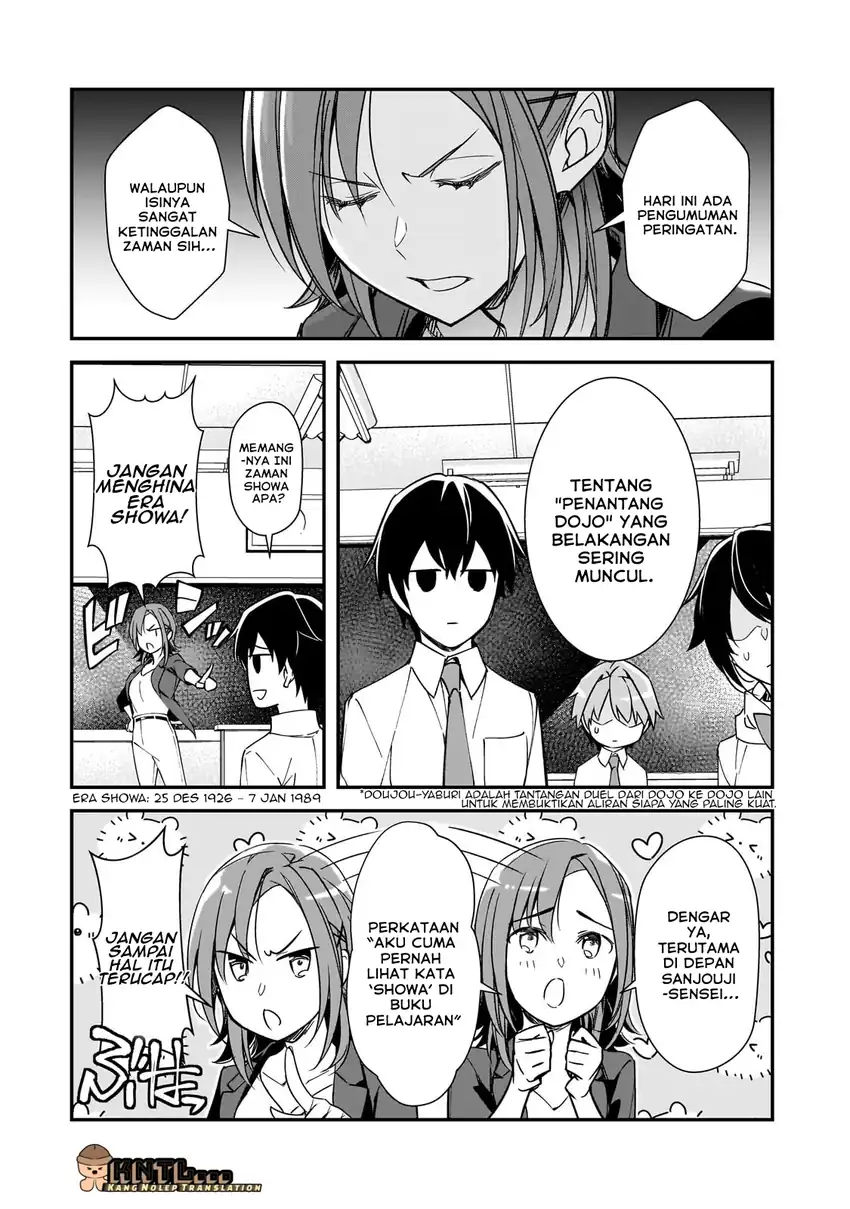 Ore ni Trauma wo Ataeta Joshi-tachi ga Chirachira Mitekuru kedo, Zannen desu ga Teokure desu chapter 32 halaman 7