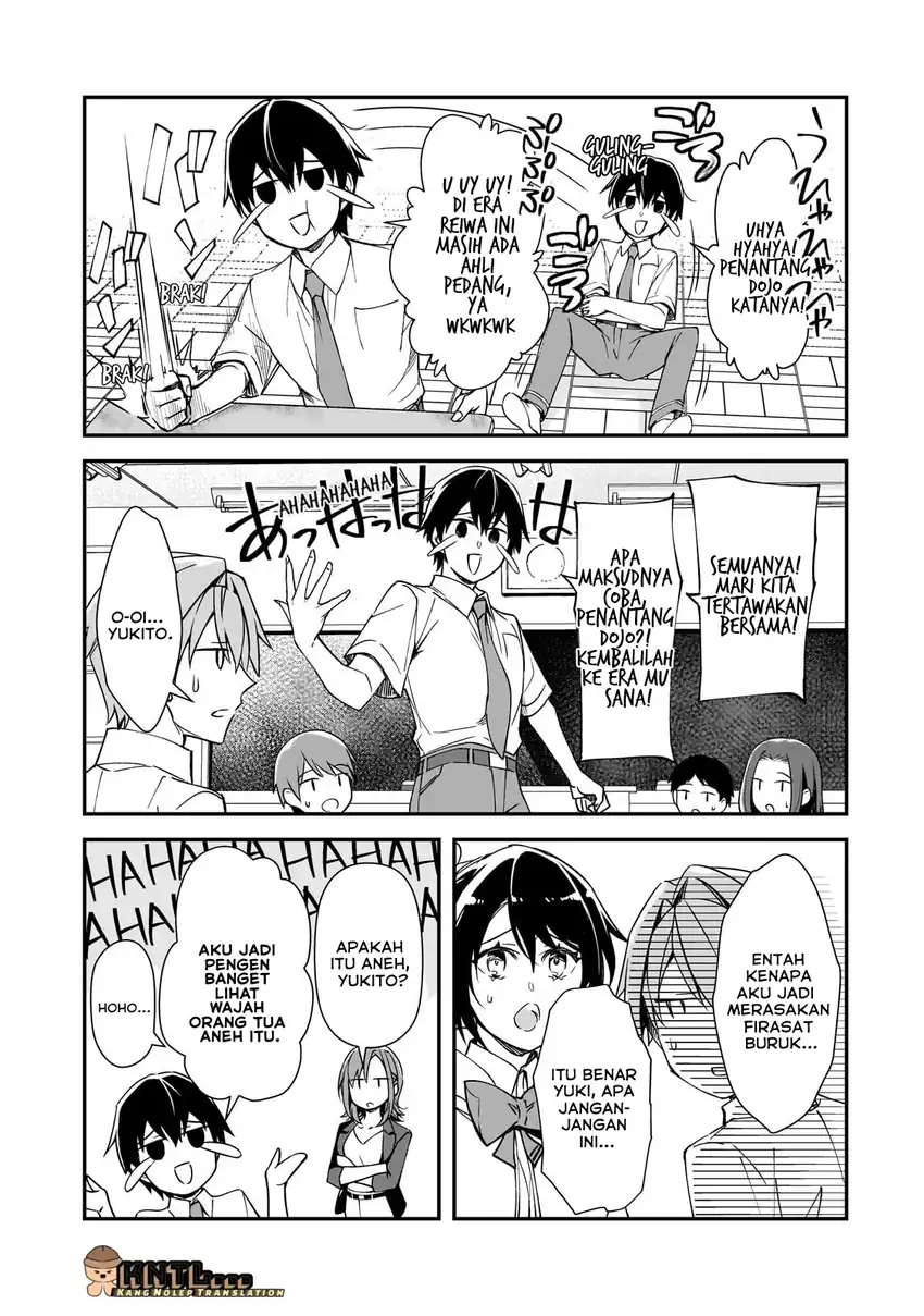 Ore ni Trauma wo Ataeta Joshi-tachi ga Chirachira Mitekuru kedo, Zannen desu ga Teokure desu chapter 32 halaman 8
