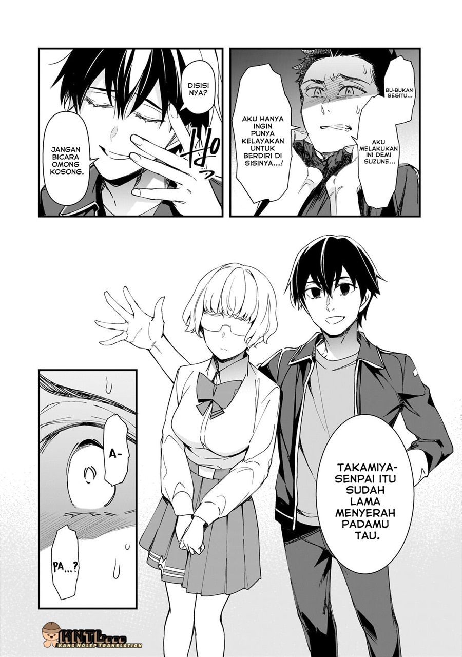 Baca Ore ni Trauma wo Ataeta Joshi-tachi ga Chirachira Mitekuru kedo, Zannen desu ga Teokure desu - Chapter 33.1 halaman 11