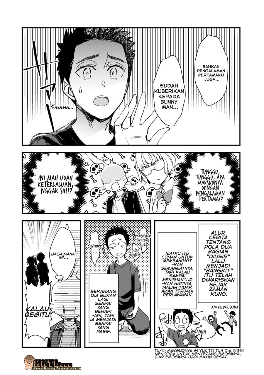 Baca Ore ni Trauma wo Ataeta Joshi-tachi ga Chirachira Mitekuru kedo, Zannen desu ga Teokure desu - Chapter 33.1 halaman 15