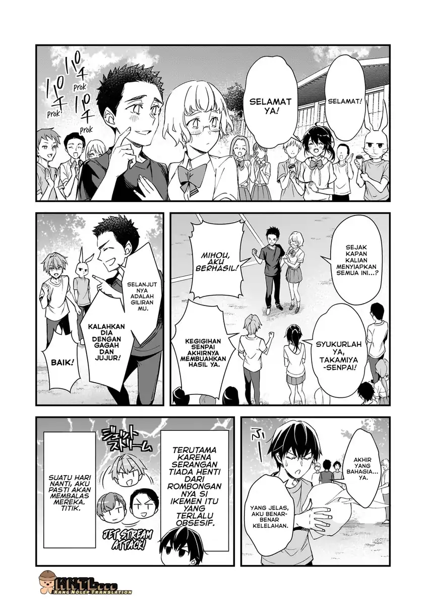 Ore ni Trauma wo Ataeta Joshi-tachi ga Chirachira Mitekuru kedo, Zannen desu ga Teokure desu Chapter 33.2 - Page 9