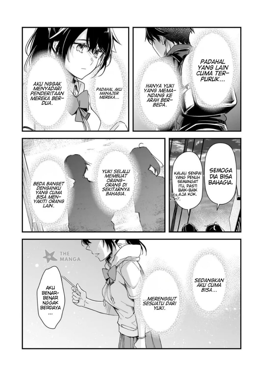 Ore ni Trauma wo Ataeta Joshi-tachi ga Chirachira Mitekuru kedo, Zannen desu ga Teokure desu Chapter 33.4 - Page 3