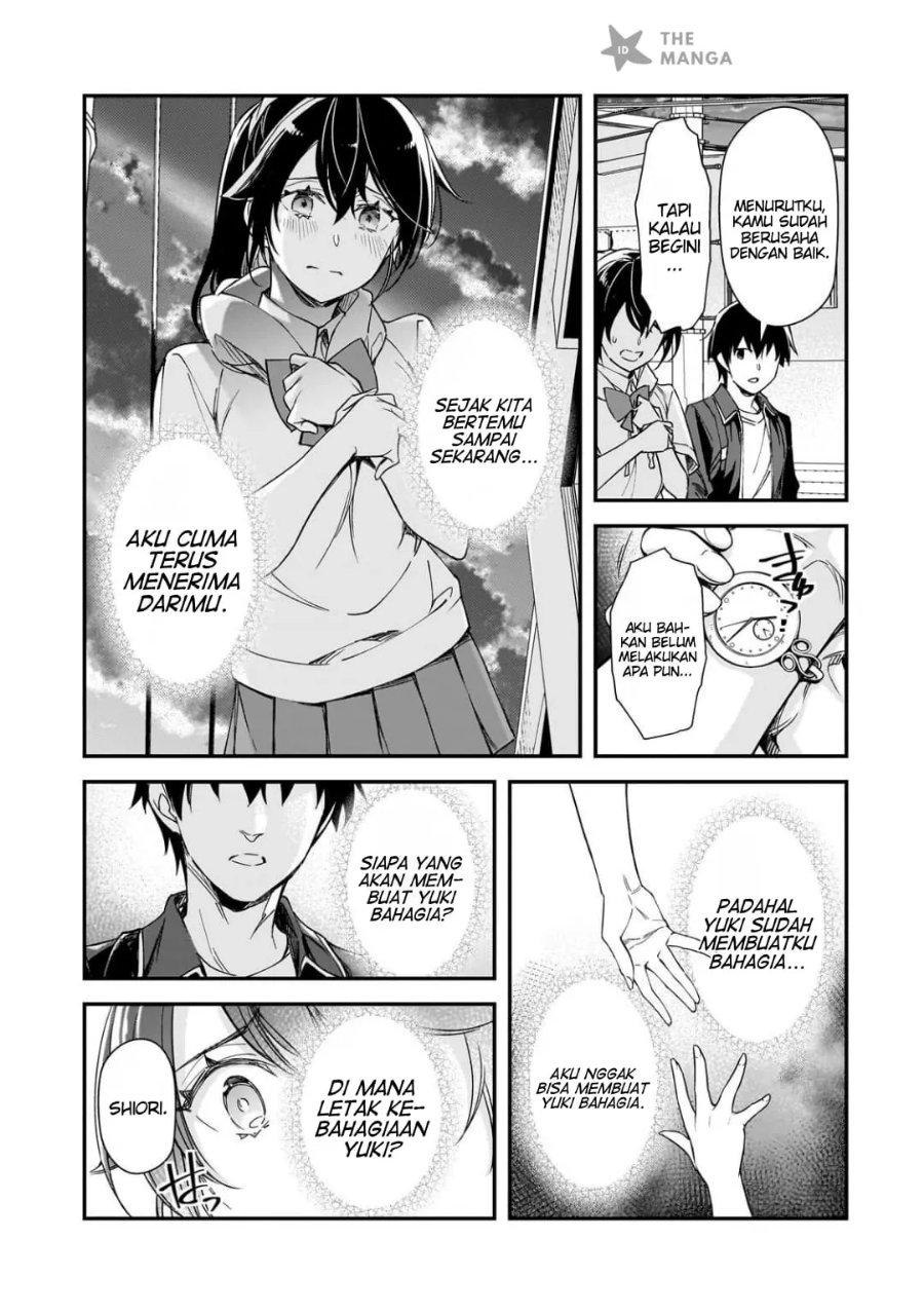 Ore ni Trauma wo Ataeta Joshi-tachi ga Chirachira Mitekuru kedo, Zannen desu ga Teokure desu Chapter 33.4 - Page 4