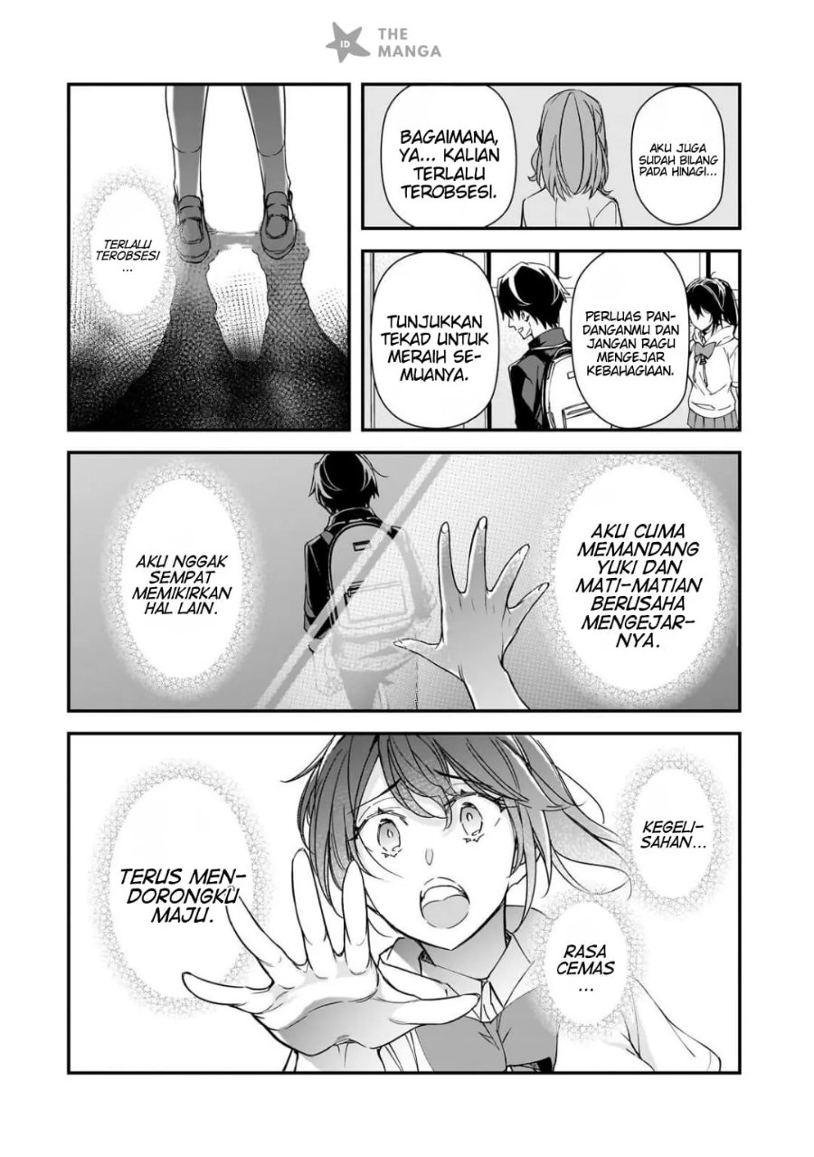 Ore ni Trauma wo Ataeta Joshi-tachi ga Chirachira Mitekuru kedo, Zannen desu ga Teokure desu Chapter 33.4 - Page 7