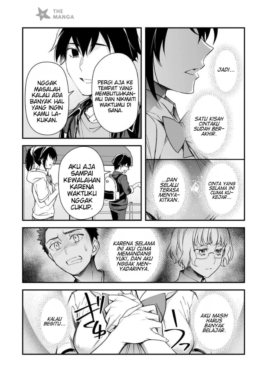 Ore ni Trauma wo Ataeta Joshi-tachi ga Chirachira Mitekuru kedo, Zannen desu ga Teokure desu Chapter 33.4 - Page 9