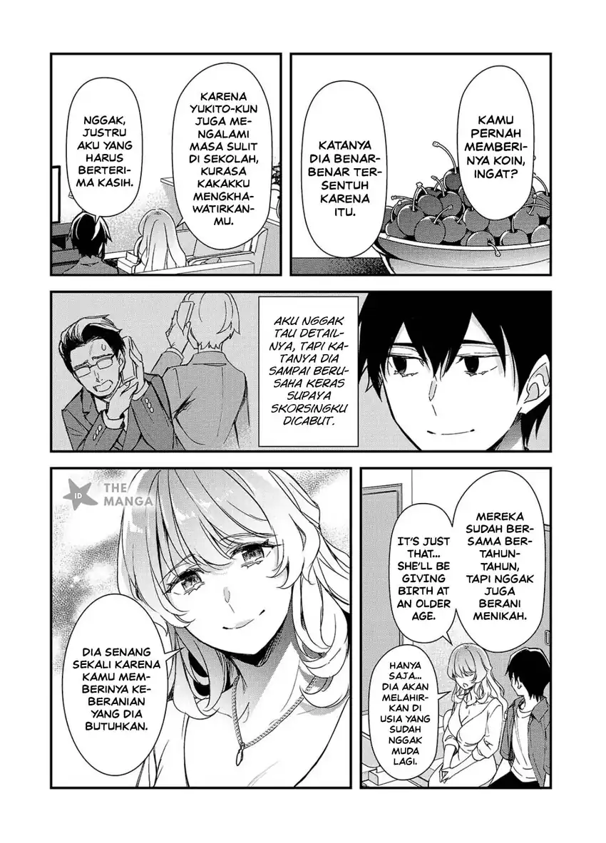Ore ni Trauma wo Ataeta Joshi-tachi ga Chirachira Mitekuru kedo, Zannen desu ga Teokure desu Chapter 35.1 - Page 15