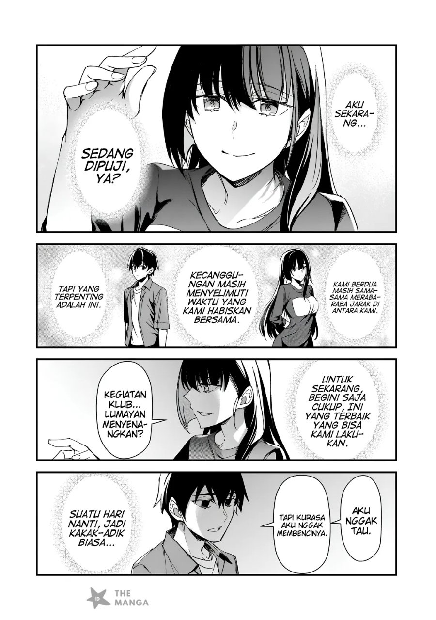 Ore ni Trauma wo Ataeta Joshi-tachi ga Chirachira Mitekuru kedo, Zannen desu ga Teokure desu Chapter 35.3 - Page 3
