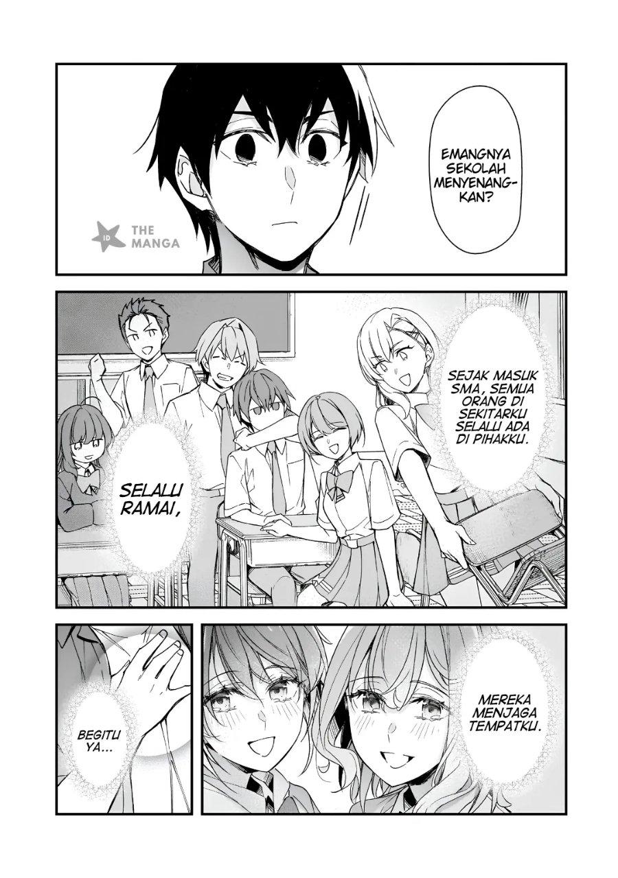 Ore ni Trauma wo Ataeta Joshi-tachi ga Chirachira Mitekuru kedo, Zannen desu ga Teokure desu Chapter 35.3 - Page 4