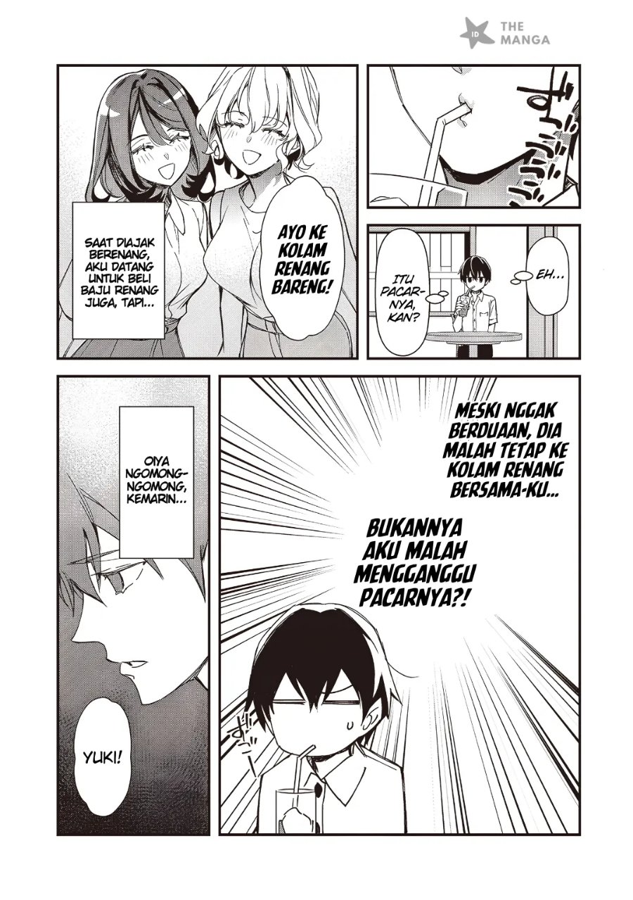 Ore ni Trauma wo Ataeta Joshi-tachi ga Chirachira Mitekuru kedo, Zannen desu ga Teokure desu Chapter 36.1 - Page 4