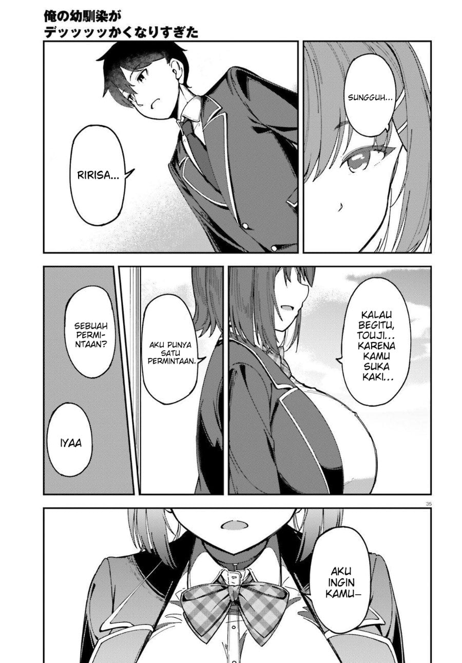 Baca Ore no Osananajimi ga Dekkkkaku Narisugita - Chapter 1 halaman 35