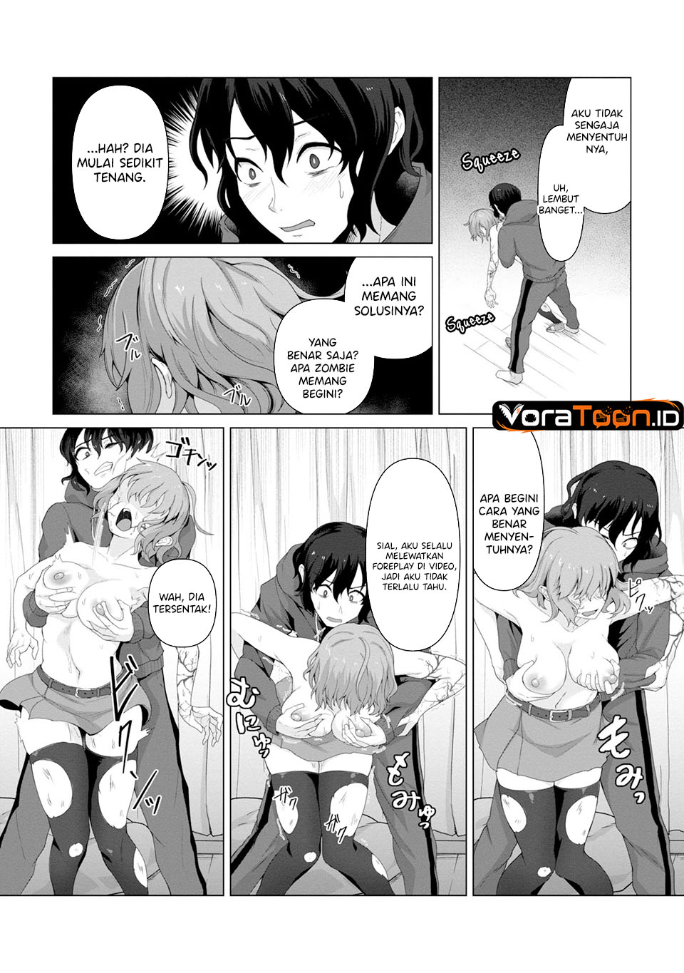 Ore no Vaccine dake ga Zombie shita Sekai wo Sukueru Chapter 1 - Page 37