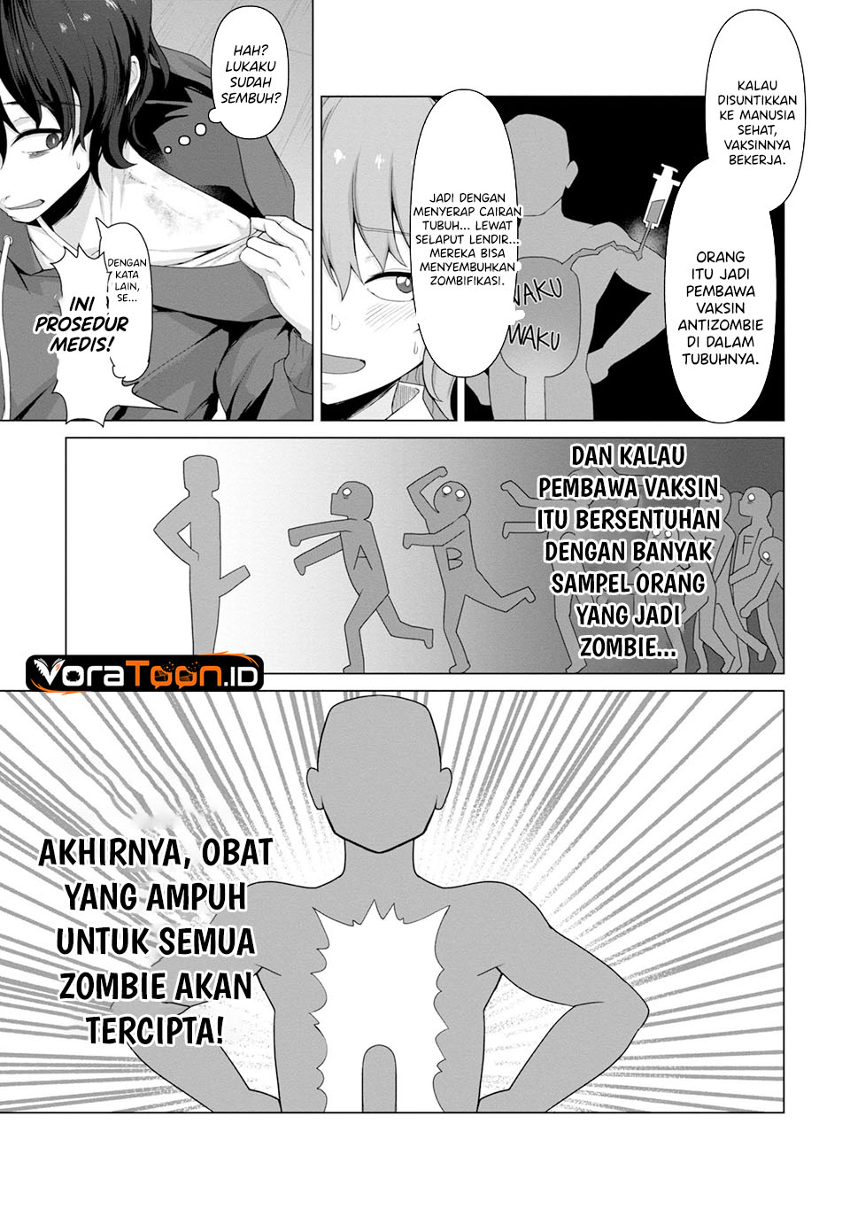 Ore no Vaccine dake ga Zombie shita Sekai wo Sukueru Chapter 1 - Page 48