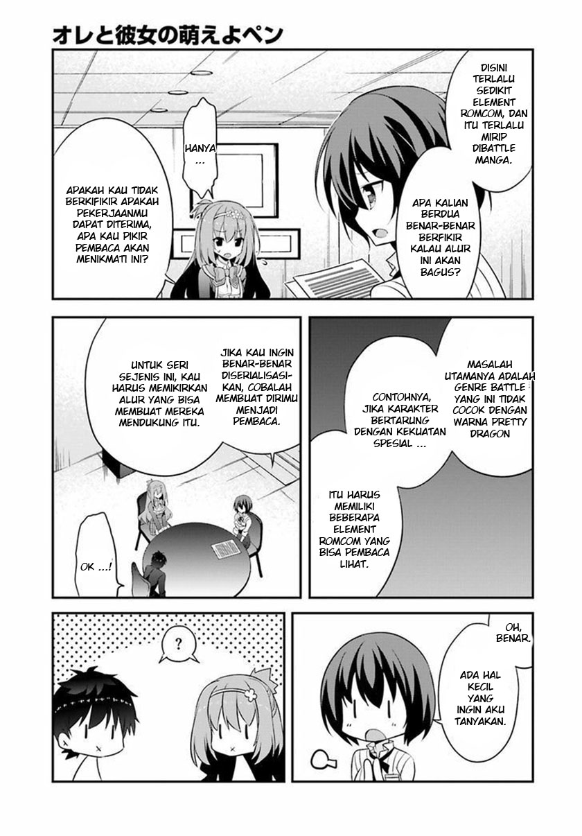 Baca Ore to Kanojo no Moeyo Pen - Chapter 3 halaman 11