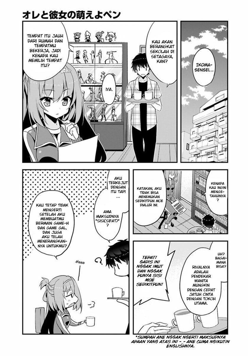 Baca Ore to Kanojo no Moeyo Pen - Chapter 3 halaman 13