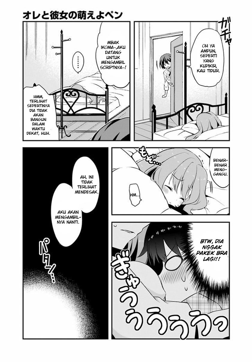 Baca Ore to Kanojo no Moeyo Pen - Chapter 3 halaman 23