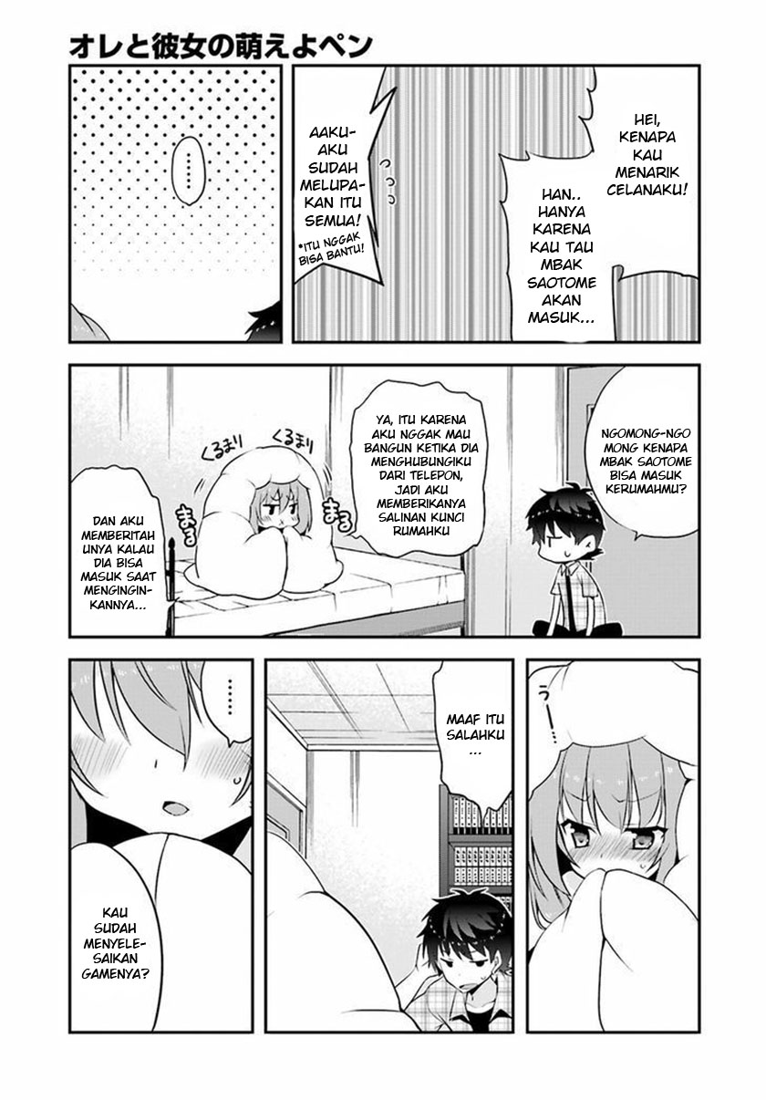 Baca Ore to Kanojo no Moeyo Pen - Chapter 3 halaman 25