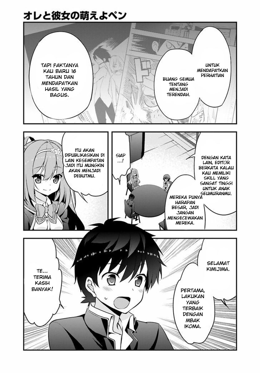 Baca Ore to Kanojo no Moeyo Pen - Chapter 3 halaman 33