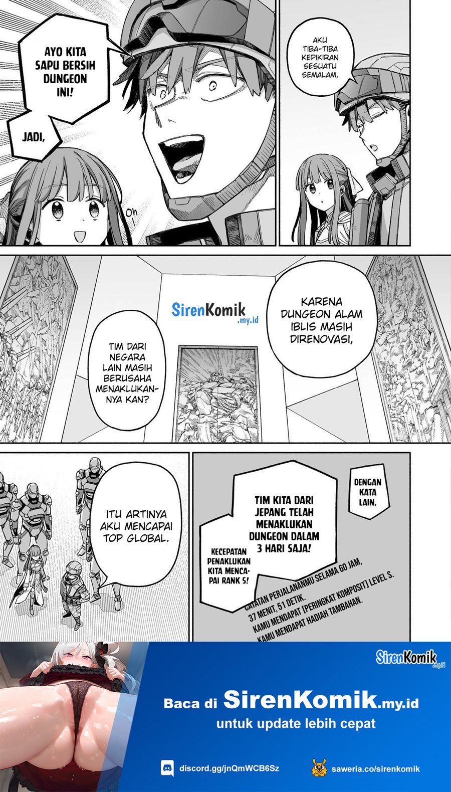 Baca Boku to Kimitachi no Dungeon Sensou - Chapter 6 halaman 6