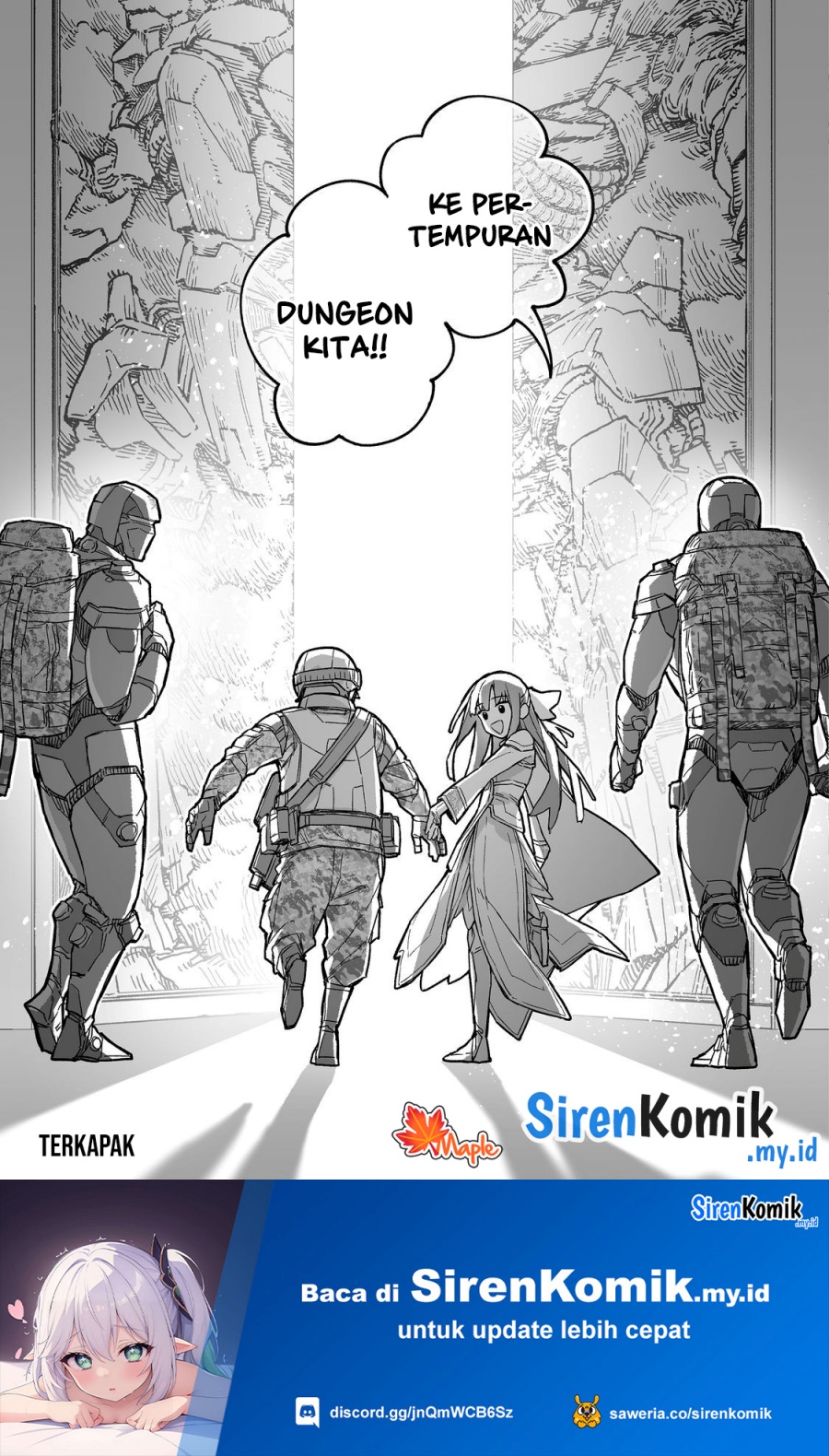Baca Boku to Kimitachi no Dungeon Sensou - Chapter 9 halaman 42