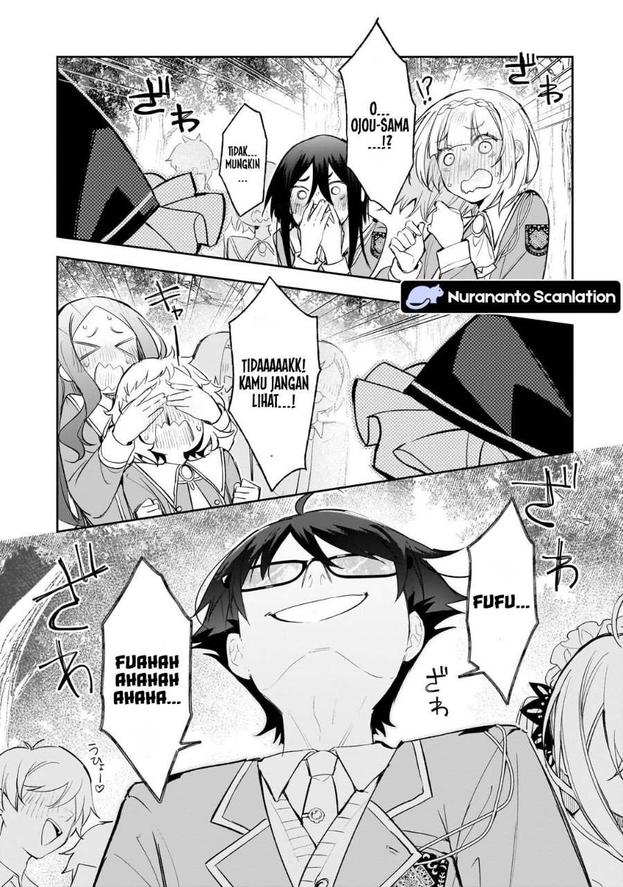 Baca Ore wa Gakuen Zunou Battle no Ensyutsuka!: Jishou Mob ga Kage kara Egaku Saikyou Shujinkou Musou Scenario - Chapter 3 halaman 17