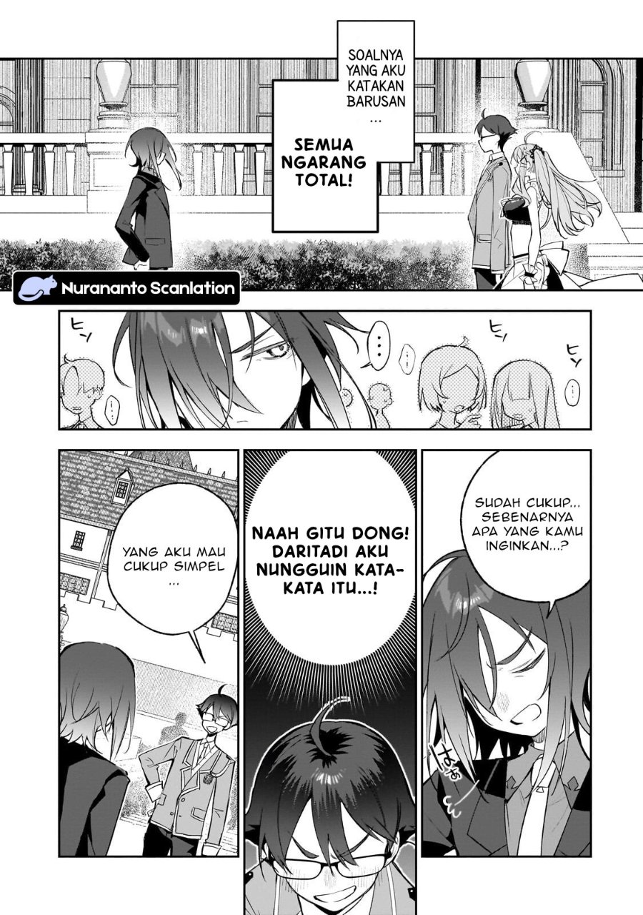 Baca Ore wa Gakuen Zunou Battle no Ensyutsuka!: Jishou Mob ga Kage kara Egaku Saikyou Shujinkou Musou Scenario - Chapter 3 halaman 25