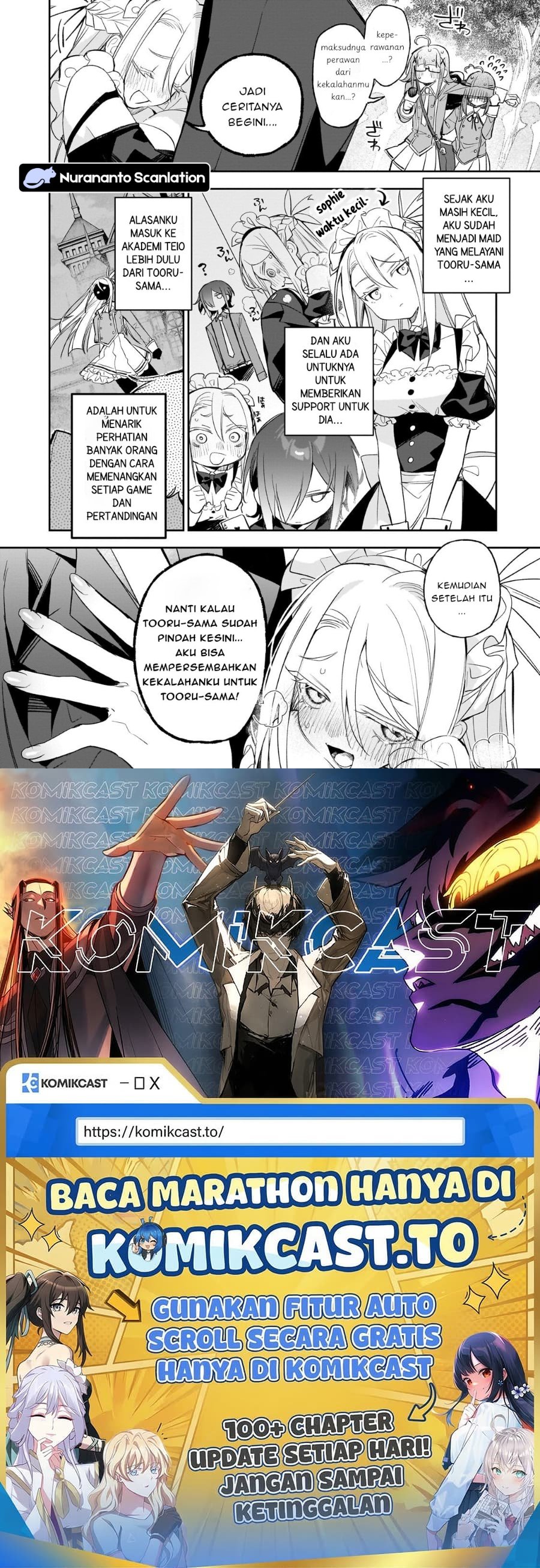 Baca Ore wa Gakuen Zunou Battle no Ensyutsuka!: Jishou Mob ga Kage kara Egaku Saikyou Shujinkou Musou Scenario - Chapter 4.1 halaman 10