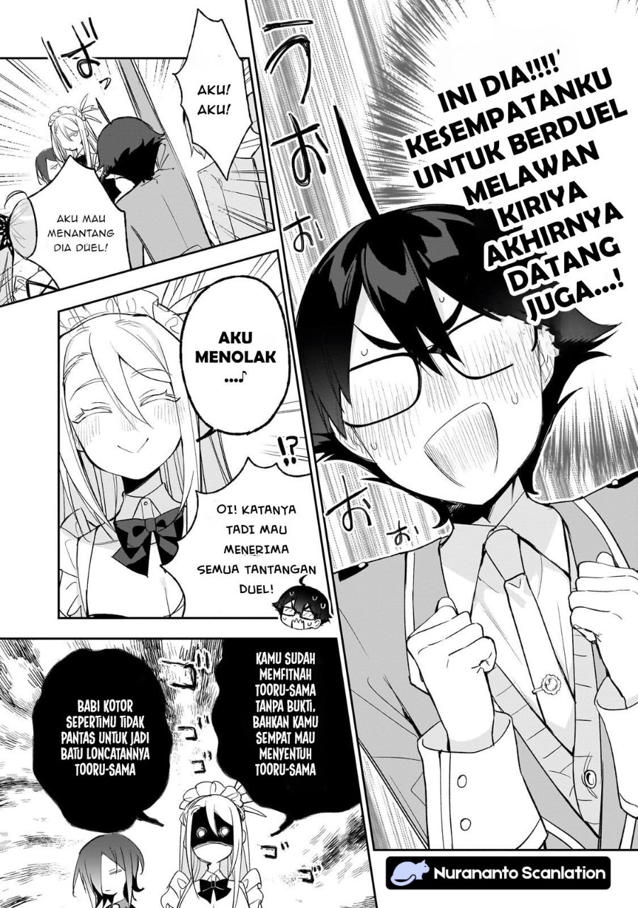 Baca Ore wa Gakuen Zunou Battle no Ensyutsuka!: Jishou Mob ga Kage kara Egaku Saikyou Shujinkou Musou Scenario - Chapter 4.2 halaman 5