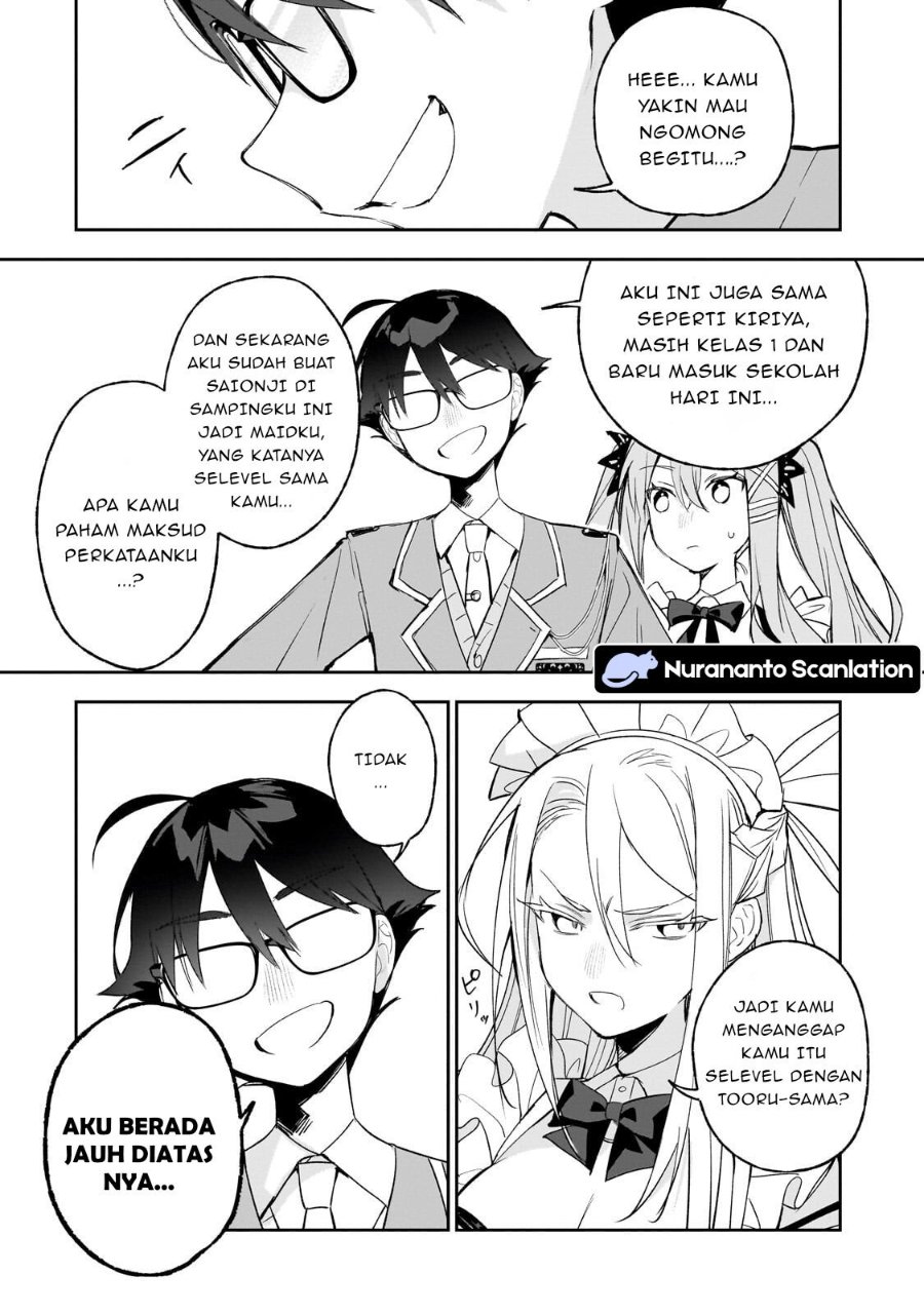 Baca Ore wa Gakuen Zunou Battle no Ensyutsuka!: Jishou Mob ga Kage kara Egaku Saikyou Shujinkou Musou Scenario - Chapter 4.2 halaman 6