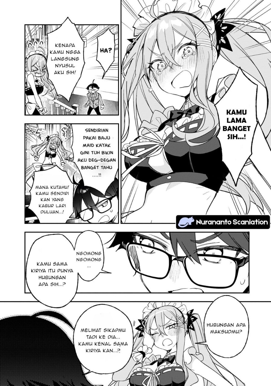 Baca Ore wa Gakuen Zunou Battle no Ensyutsuka!: Jishou Mob ga Kage kara Egaku Saikyou Shujinkou Musou Scenario - Chapter 4.3 halaman 2