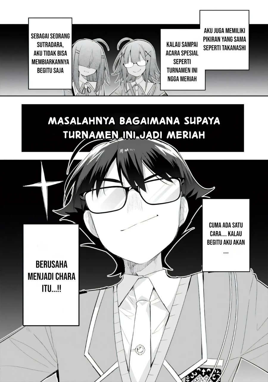 Ore wa Gakuen Zunou Battle no Ensyutsuka!: Jishou Mob ga Kage kara Egaku Saikyou Shujinkou Musou Scenario Chapter 9.1 - Page 14