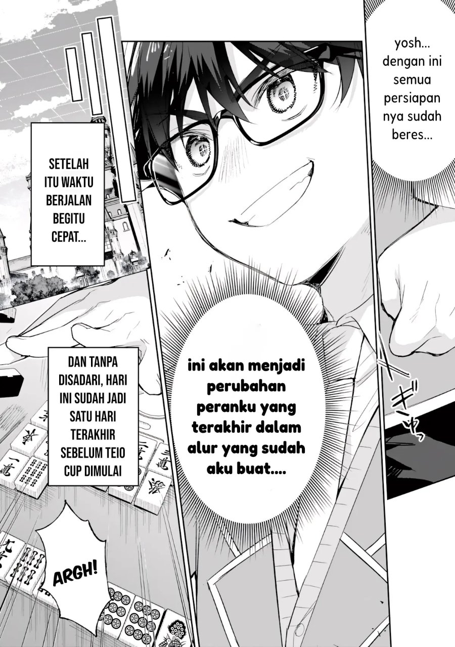 Ore wa Gakuen Zunou Battle no Ensyutsuka!: Jishou Mob ga Kage kara Egaku Saikyou Shujinkou Musou Scenario Chapter 9.2 - Page 2