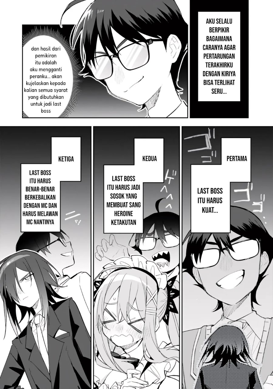 Ore wa Gakuen Zunou Battle no Ensyutsuka!: Jishou Mob ga Kage kara Egaku Saikyou Shujinkou Musou Scenario Chapter 9.2 - Page 7