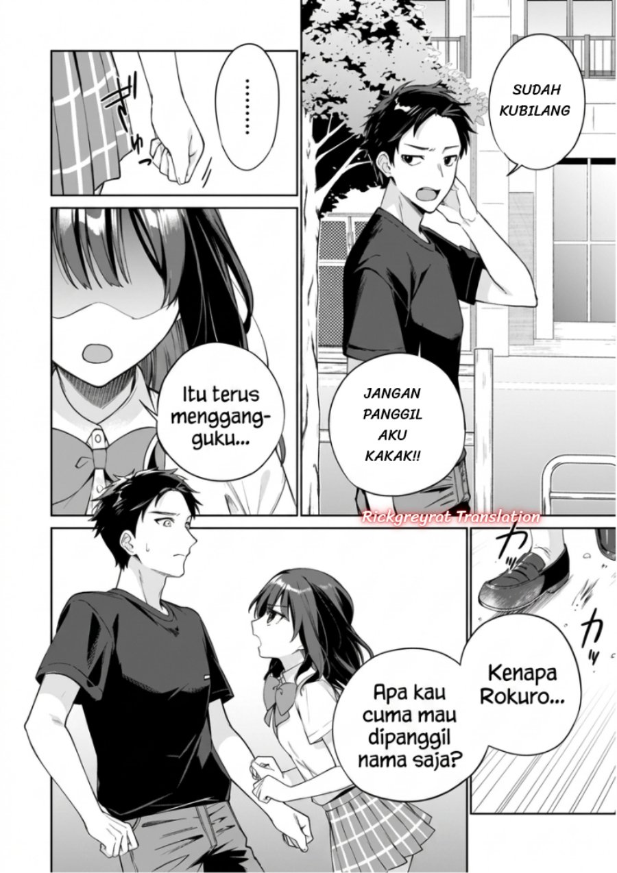 Ore wa Gimai ni Uso wo Tsuku ~Chi no Tsunaganai Imouto wo Ore ga Hikitoru Koto ni Shita~ Chapter 2 - Page 3