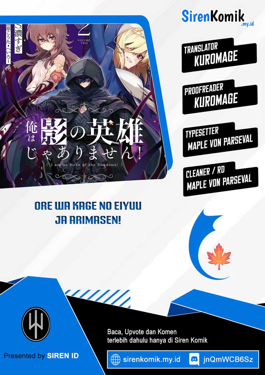 Baca Ore wa Kage no Eiyuu ja Arimasen! Sekai Kusshi no Majutsushi?...... Nani Sore - Chapter 5 halaman 1