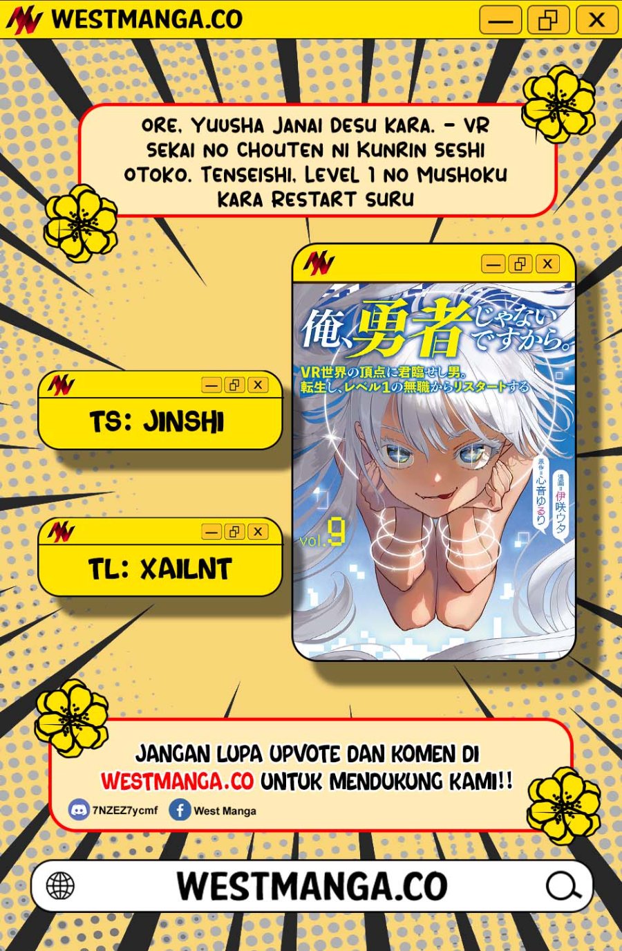 Baca Ore, Yuusha janai desu kara. – VR Sekai no Chouten ni Kunrin Seshi Otoko. Tenseishi, Level 1 no Mushoku kara Restart suru - Chapter 52 halaman 3