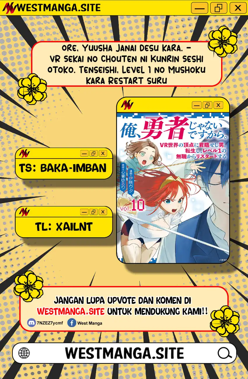 Ore, Yuusha janai desu kara. – VR Sekai no Chouten ni Kunrin Seshi Otoko. Tenseishi, Level 1 no Mushoku kara Restart suru Chapter 55 - Page 4