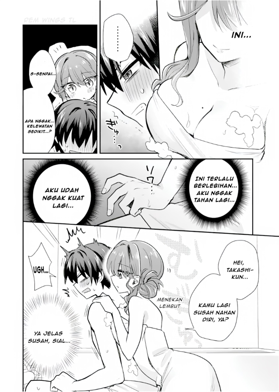 Osake to Senpai Kanojo to no Amaama Doukyo Lovecome wa Nijuusai ni Natte kara Chapter 4.5 - Page 10
