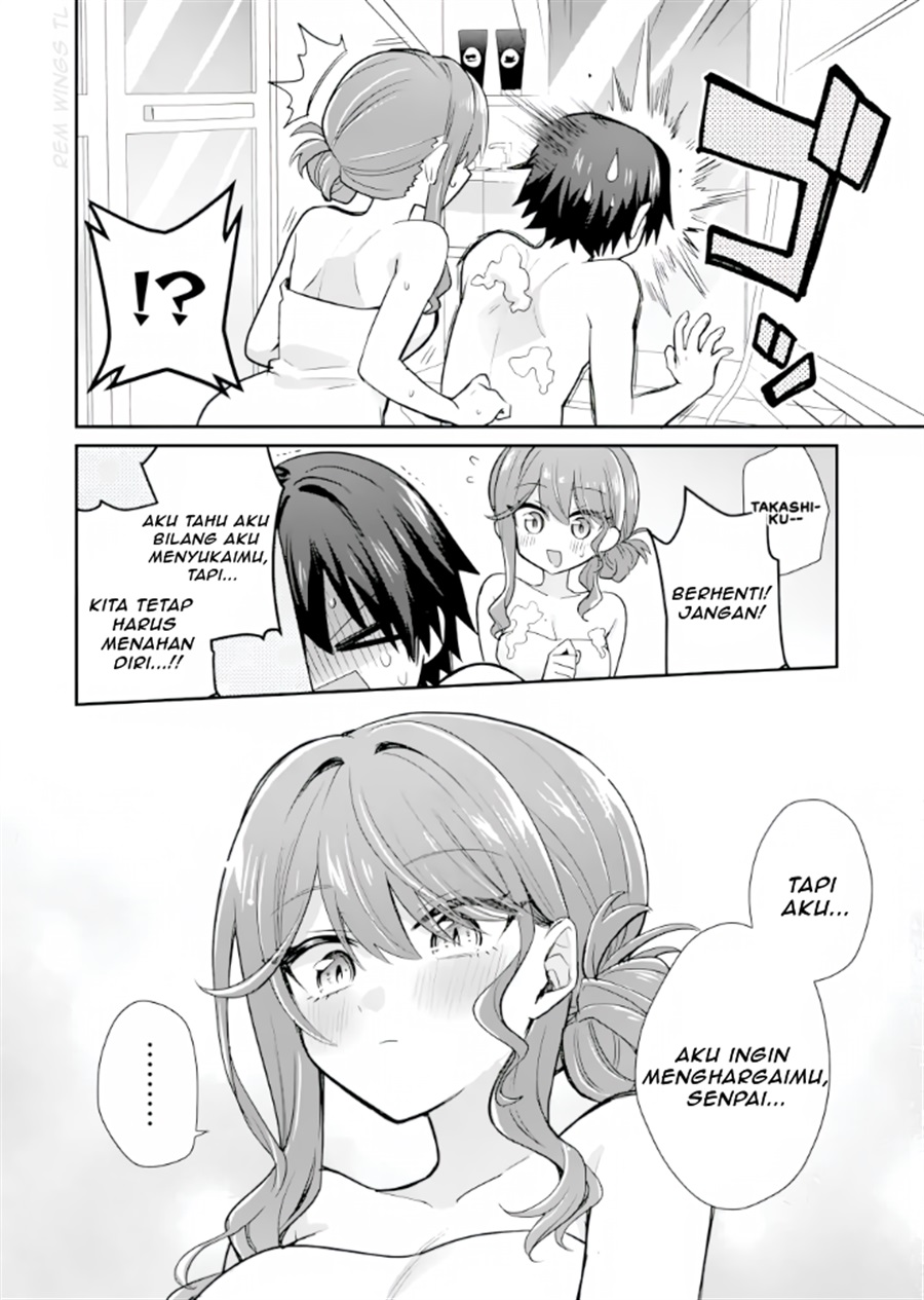 Osake to Senpai Kanojo to no Amaama Doukyo Lovecome wa Nijuusai ni Natte kara Chapter 4.5 - Page 12