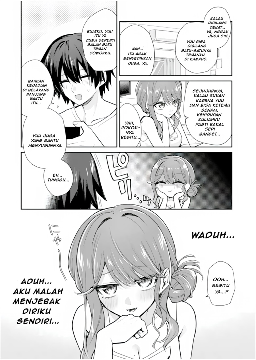 Osake to Senpai Kanojo to no Amaama Doukyo Lovecome wa Nijuusai ni Natte kara Chapter 4.5 - Page 4