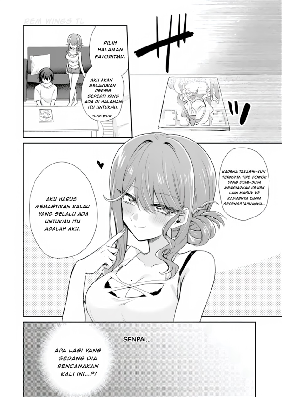 Osake to Senpai Kanojo to no Amaama Doukyo Lovecome wa Nijuusai ni Natte kara Chapter 4.5 - Page 6