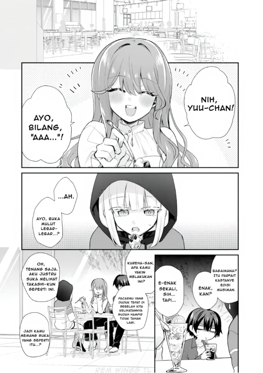 Osake to Senpai Kanojo to no Amaama Doukyo Lovecome wa Nijuusai ni Natte kara Chapter 5 - Page 3