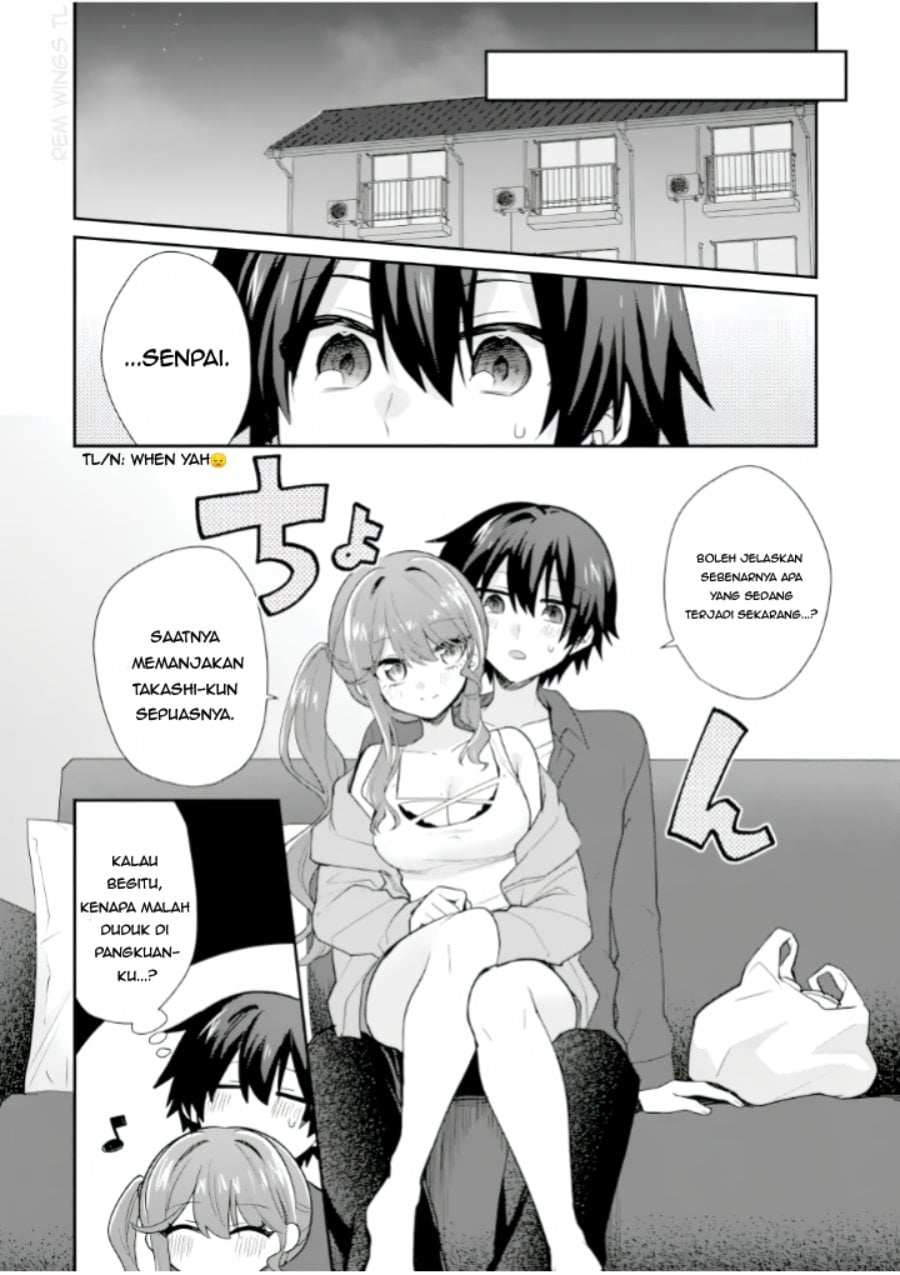 Osake to Senpai Kanojo to no Amaama Doukyo Lovecome wa Nijuusai ni Natte kara Chapter 5 - Page 5