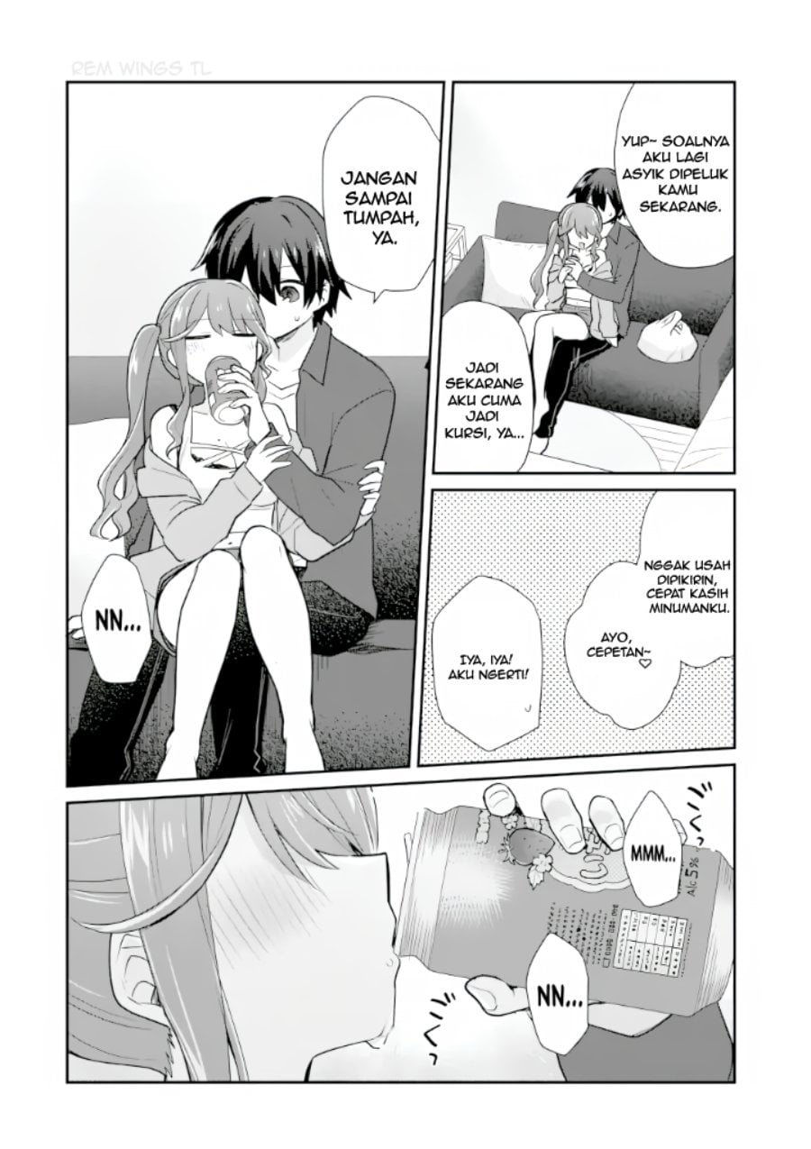 Osake to Senpai Kanojo to no Amaama Doukyo Lovecome wa Nijuusai ni Natte kara Chapter 5 - Page 7
