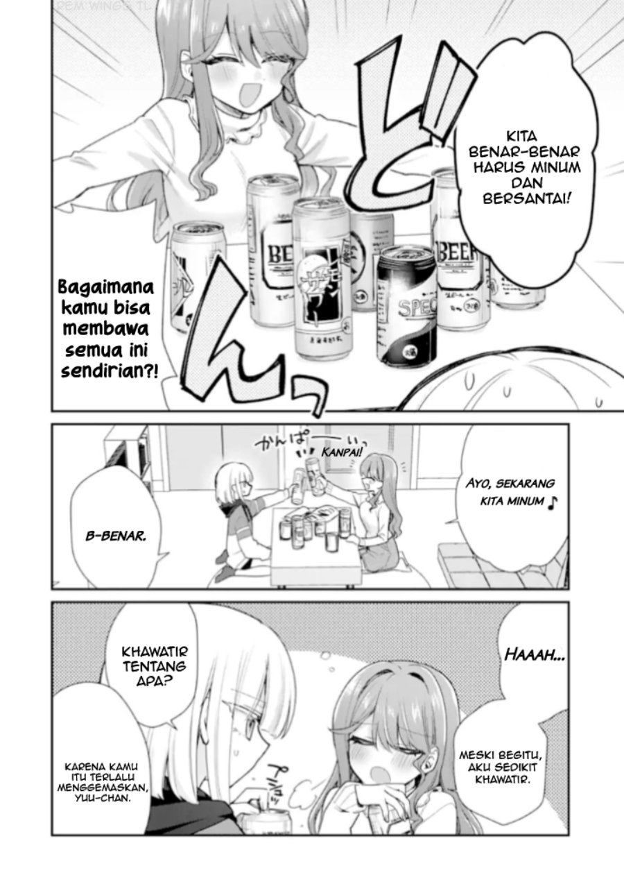 Osake to Senpai Kanojo to no Amaama Doukyo Lovecome wa Nijuusai ni Natte kara Chapter 6.1 - Page 11