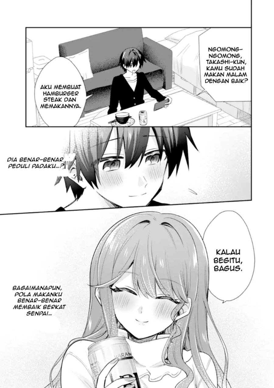 Osake to Senpai Kanojo to no Amaama Doukyo Lovecome wa Nijuusai ni Natte kara Chapter 6.1 - Page 14