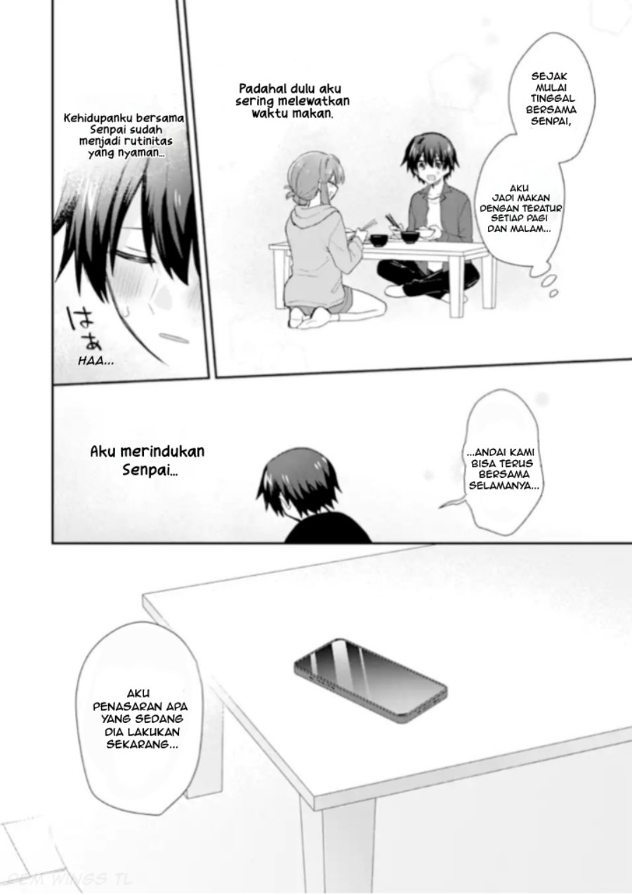 Osake to Senpai Kanojo to no Amaama Doukyo Lovecome wa Nijuusai ni Natte kara Chapter 6.1 - Page 3