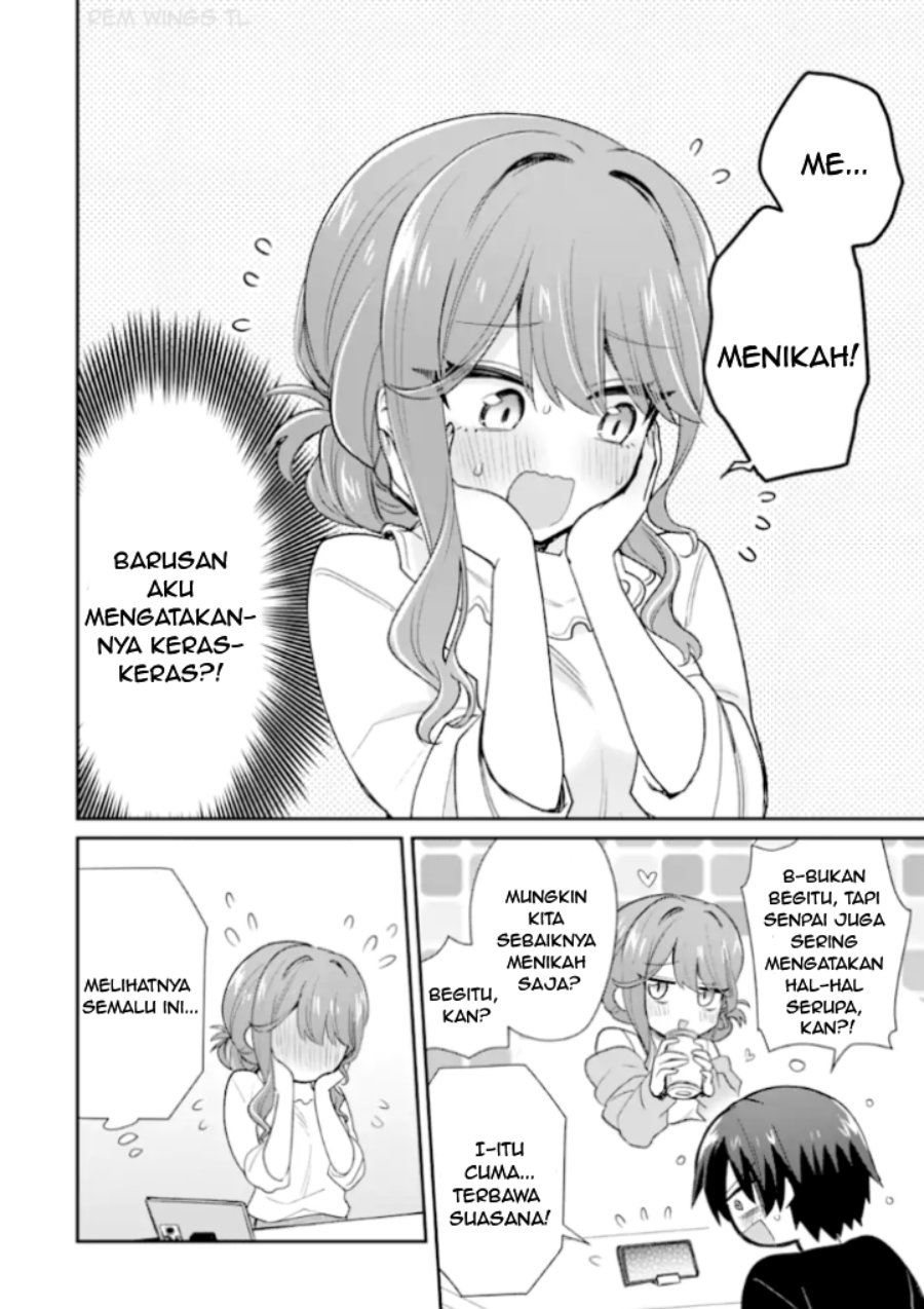 Osake to Senpai Kanojo to no Amaama Doukyo Lovecome wa Nijuusai ni Natte kara Chapter 6.2 - Page 9